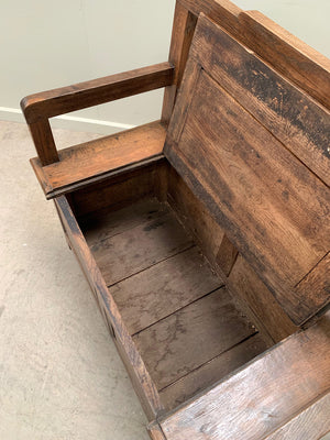 Art Deco hall bench