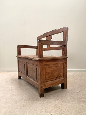 Art Deco hall bench