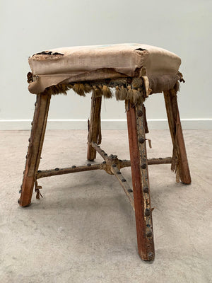 Upholstered stool