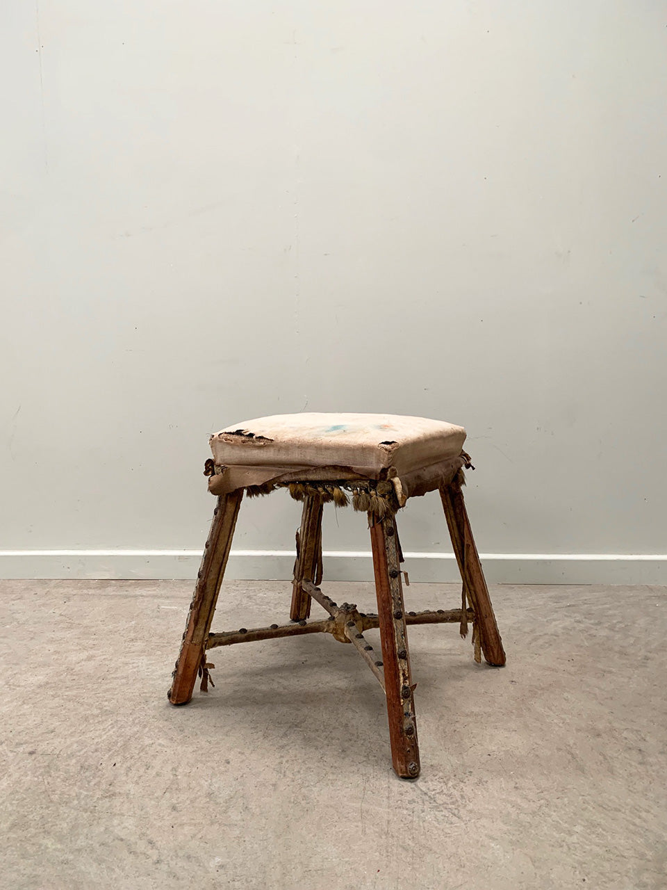 Upholstered stool