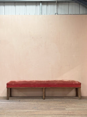 Upholstered bench 'as is'