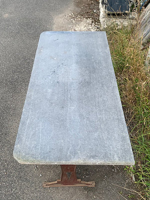 Art Deco bistro table base 'as is'