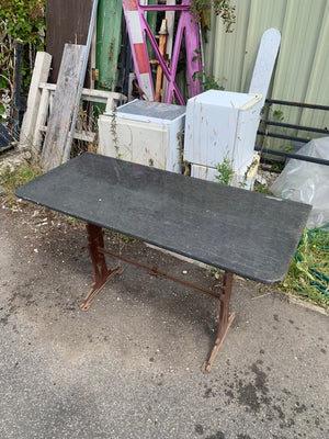 Art Deco bistro table base 'as is'