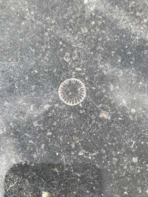 Art Deco bistro table base 'as is'