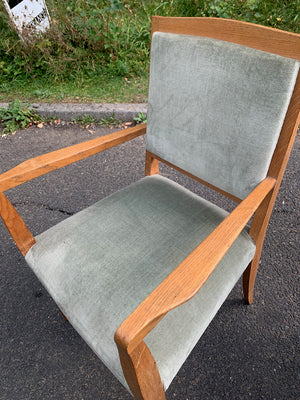 Pair of Scandinavian arm chairs