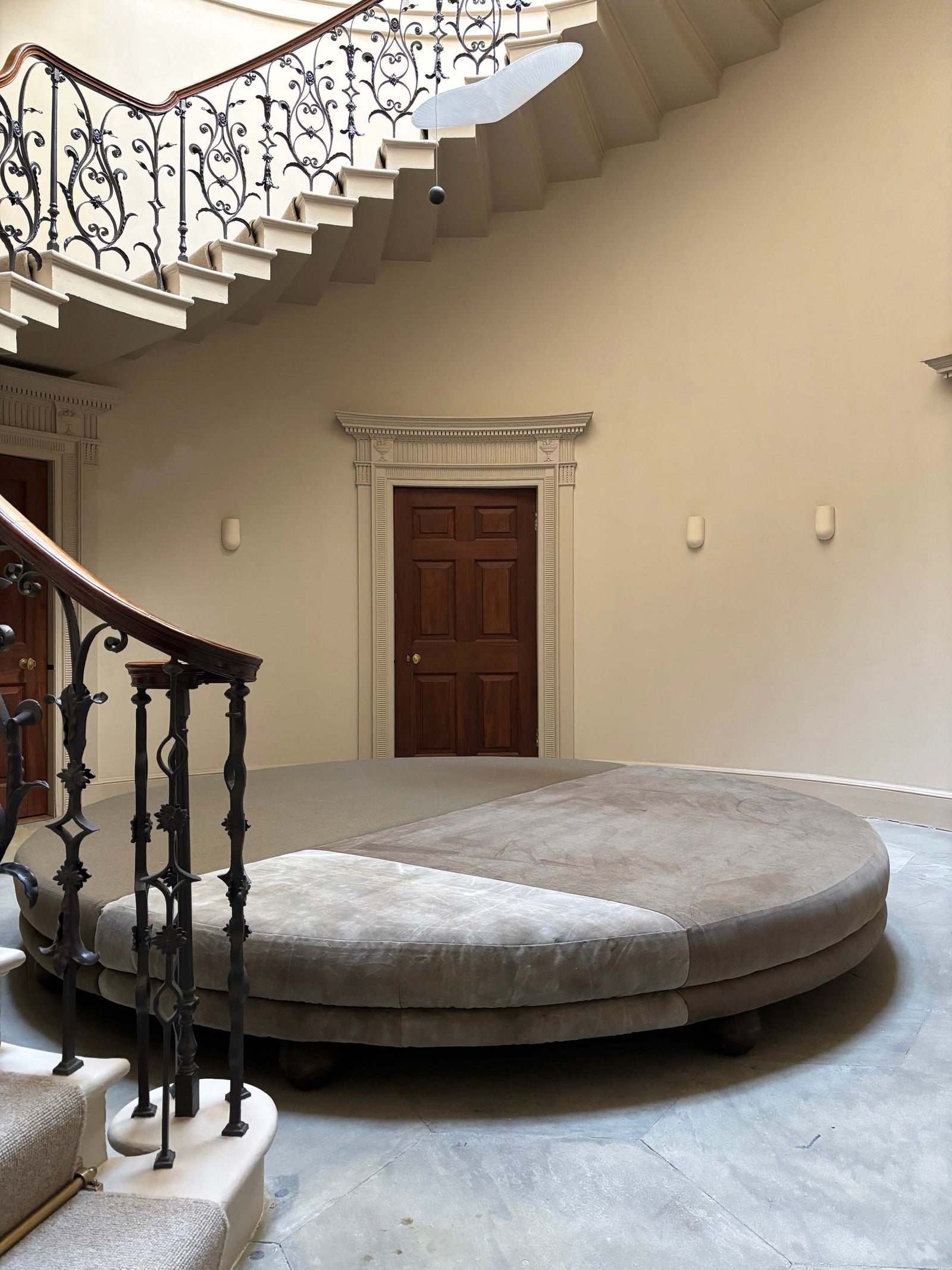 Oversized ottoman