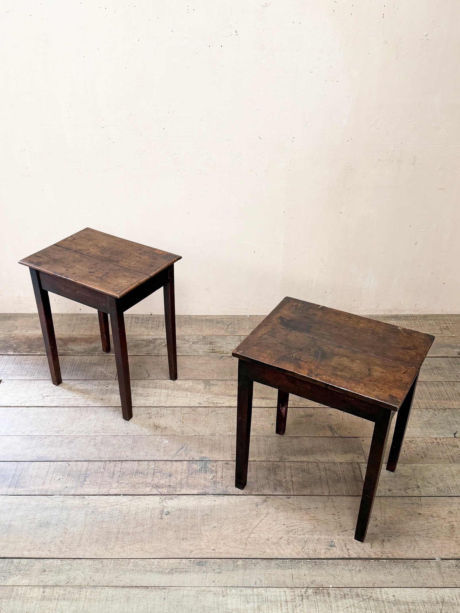 2 country Georgian tables (each) (Reserved)
