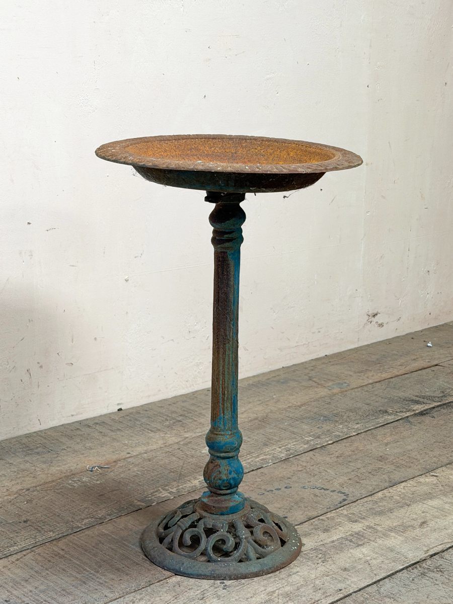 Old bird bath