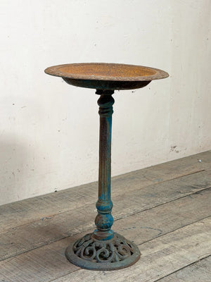 Old bird bath