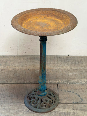 Old bird bath