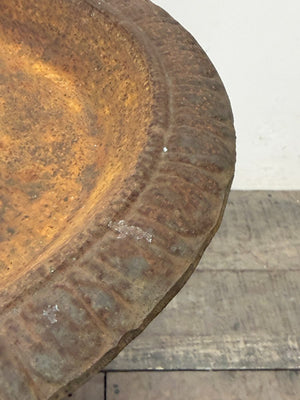 Old bird bath