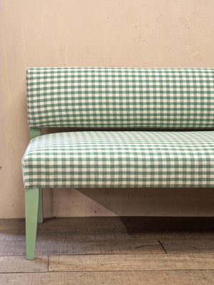 Open back dining bench