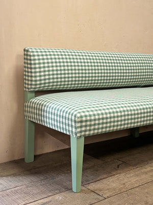 Open back dining bench