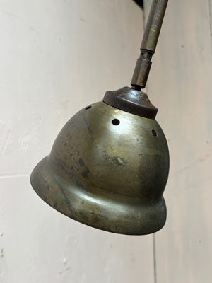 Articulated brass lights