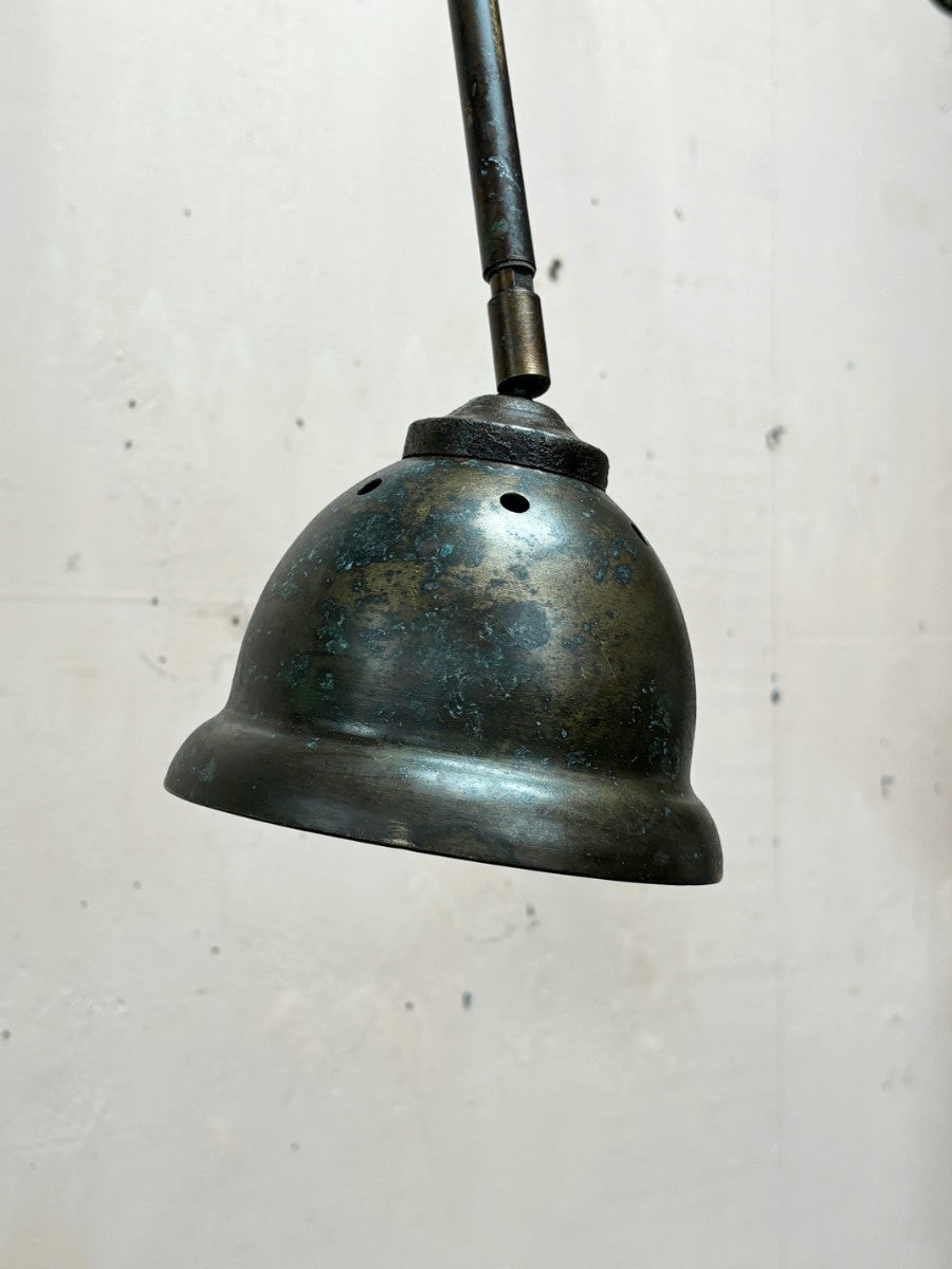 Articulated brass lights