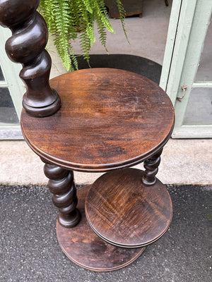 Barley twist standard lamp
