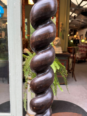 Barley twist standard lamp