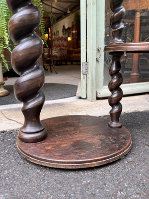 Barley twist standard lamp