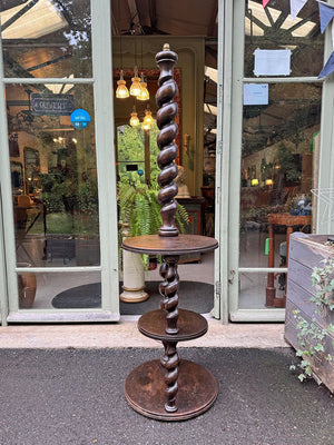 Barley twist standard lamp