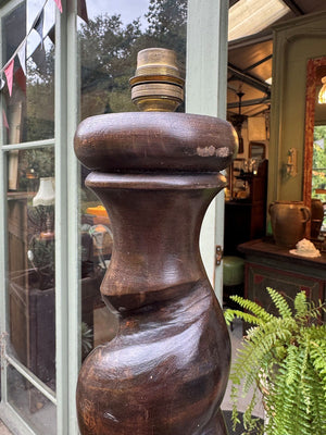 Barley twist standard lamp