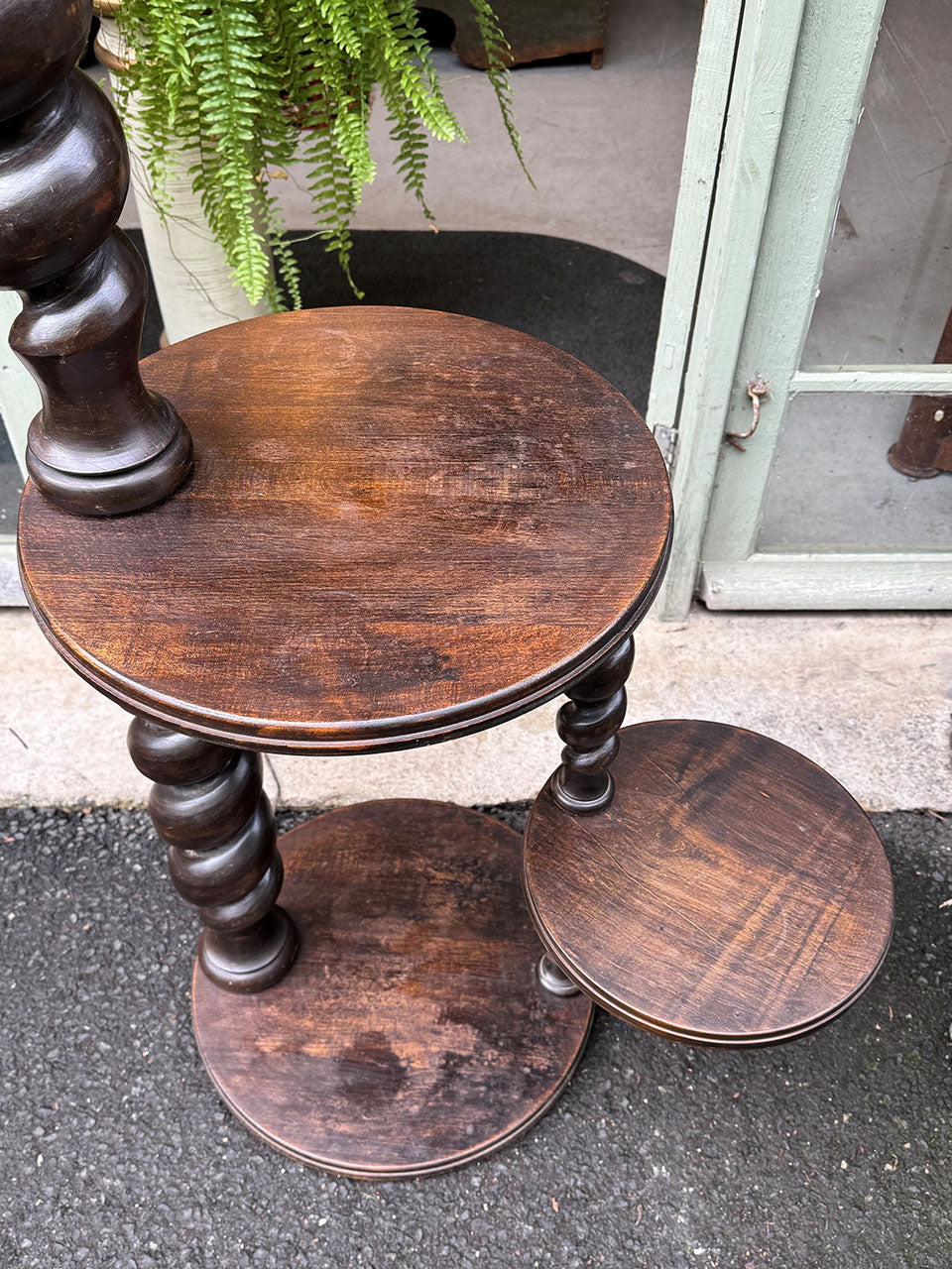 Barley twist standard lamp