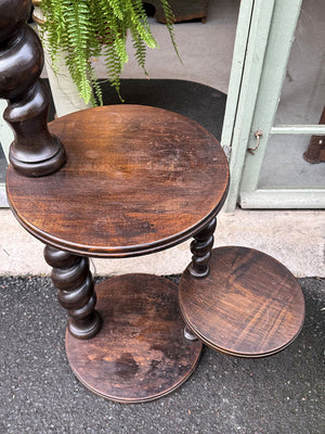 Barley twist standard lamp
