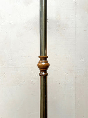Brass standard lamp