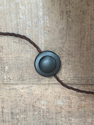 Brass standard lamp