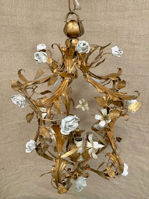 Gilt ceiling light