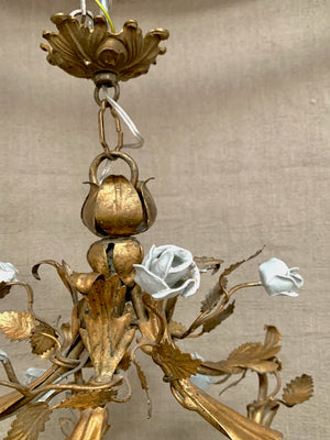 Gilt ceiling light
