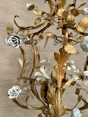 Gilt ceiling light