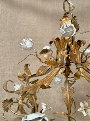 Gilt ceiling light