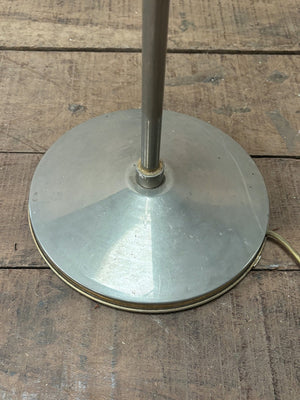 Nickel floor lamp (inc. re-wire)