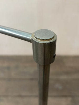 Nickel floor lamp (inc. re-wire)