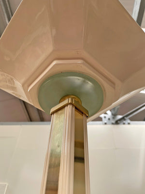 Pair of standard lamps