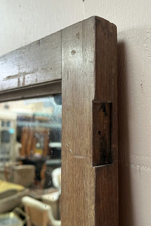 Mahogany mirrored door