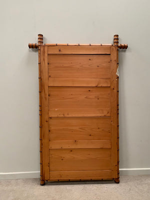 Dressing mirror in faux bamboo