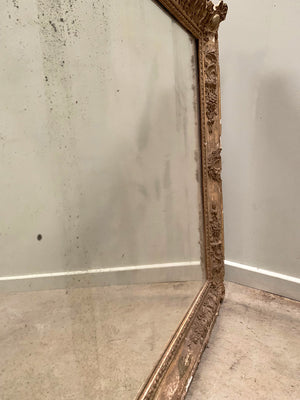 Distressed and foxed mirror