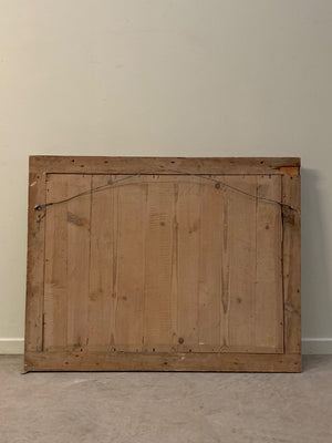 Distressed and foxed mirror