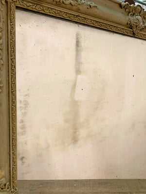 Large grey Restoration period mirror