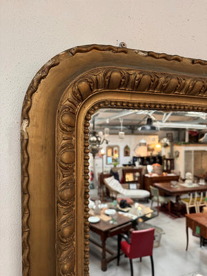 Carved Louis Philippe mirror