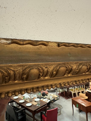 Carved Louis Philippe mirror