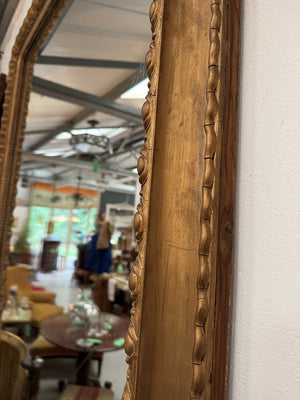 Carved Louis Philippe mirror