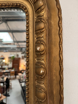 Carved Louis Philippe mirror