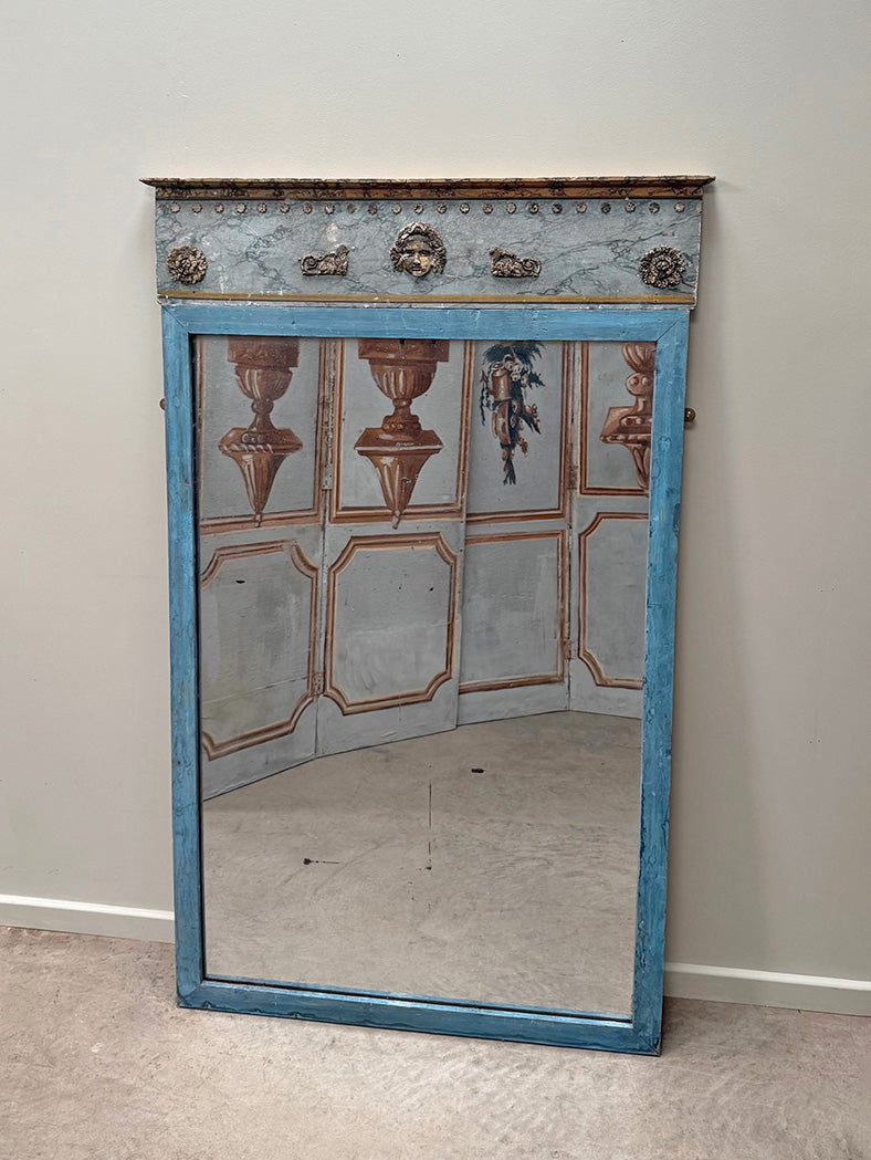 18th century trumeau mirror