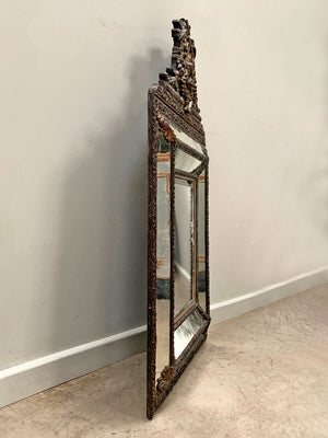 Late 1700's cushion mirror