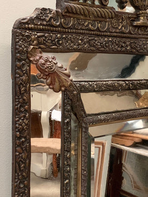 Late 1700's cushion mirror