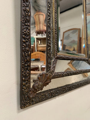 Late 1700's cushion mirror