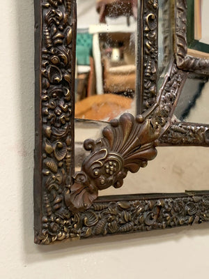 Late 1700's cushion mirror