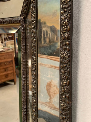 Late 1700's cushion mirror